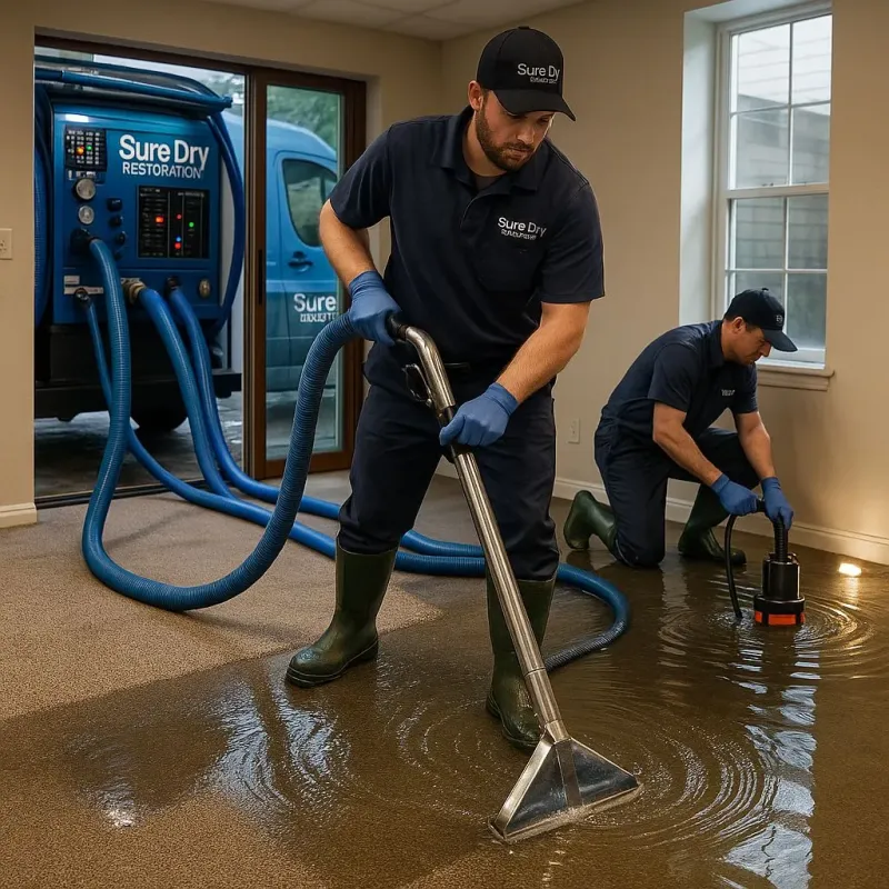 Water Extraction and Removal process in Buenaventura Lakes, FL